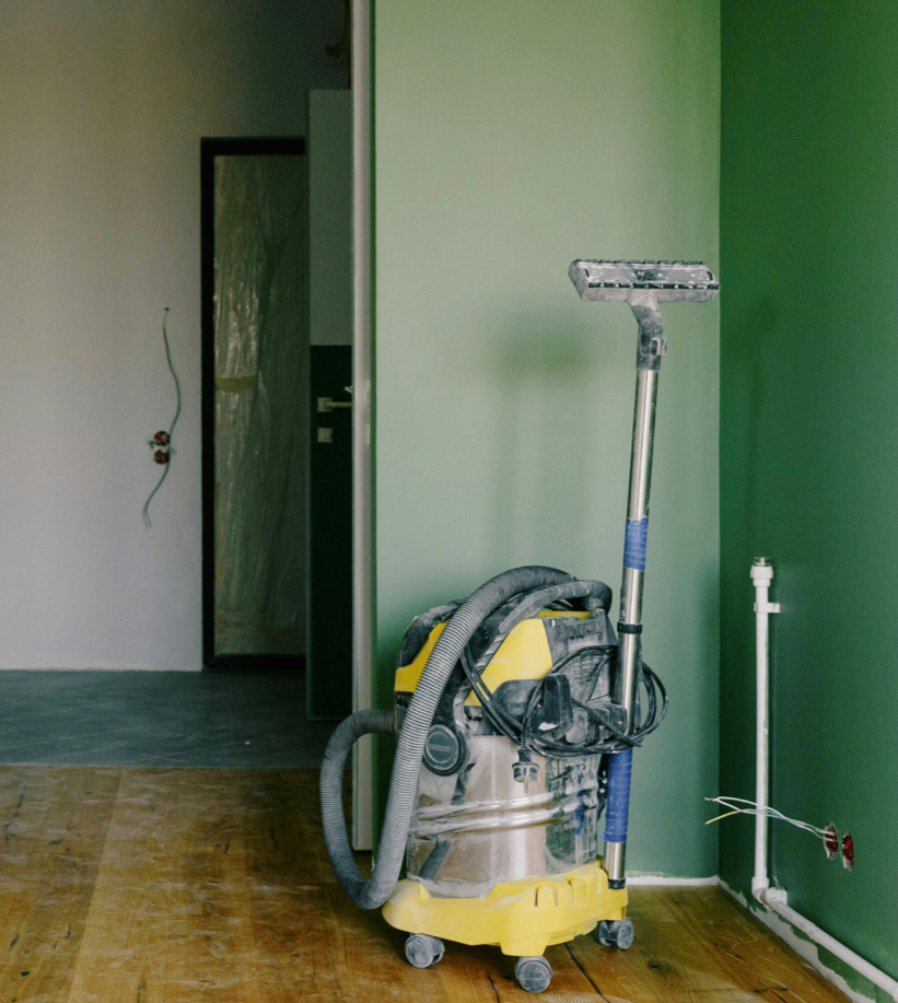 İnşaat sonrası detaylı temizlik yapan uzman ekip